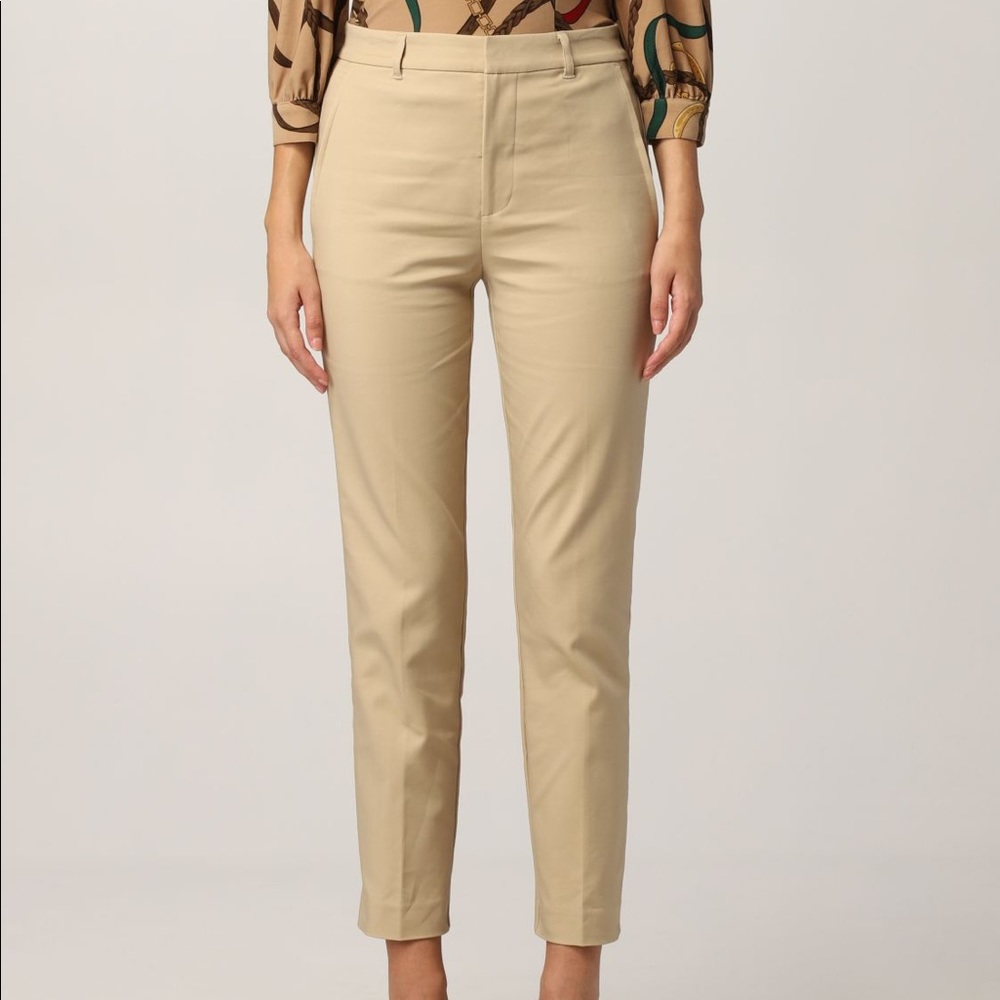 🆕 Massimo Dutti Beige Cream Chino Casual Pant Trouser